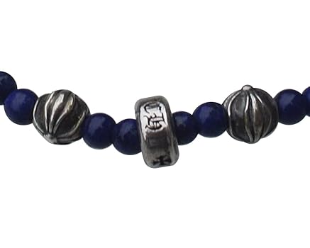 Amazon.co.jp: CHROME HEARTS 3MM LAPIS LAZULI & 3 SILVER